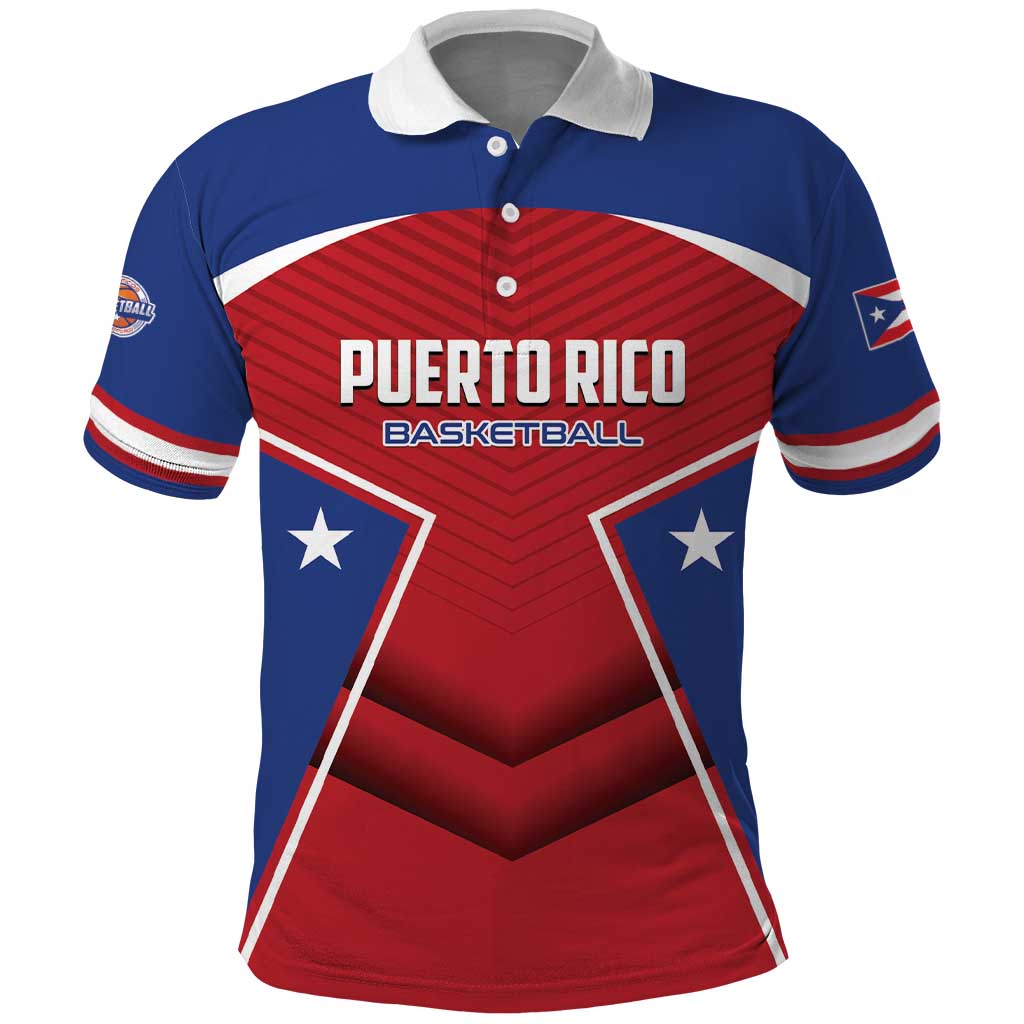 Personalized Puerto Rico Basketball Polo Shirt Magnificos Go Champion