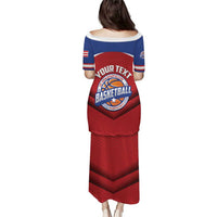 Personalized Puerto Rico Basketball Puletasi Magnificos Go Champion