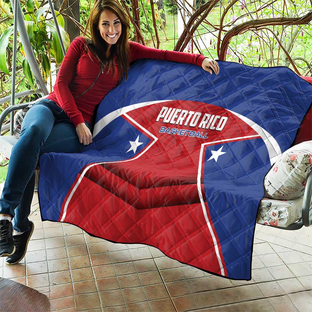 Puerto Rico Basketball Quilt Magnificos Go Champion