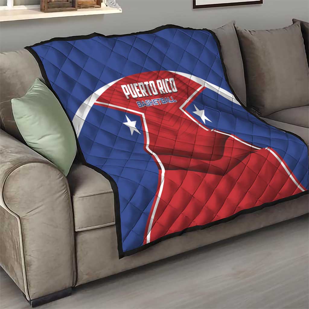 Puerto Rico Basketball Quilt Magnificos Go Champion