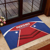 Puerto Rico Basketball Rubber Doormat Magnificos Go Champion