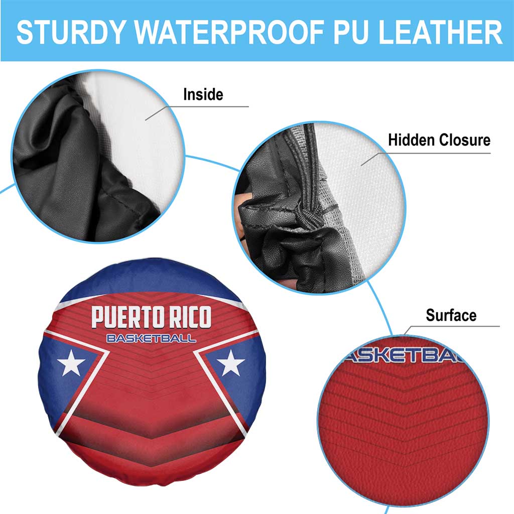 Puerto Rico Basketball Spare Tire Cover Magnificos Go Champion