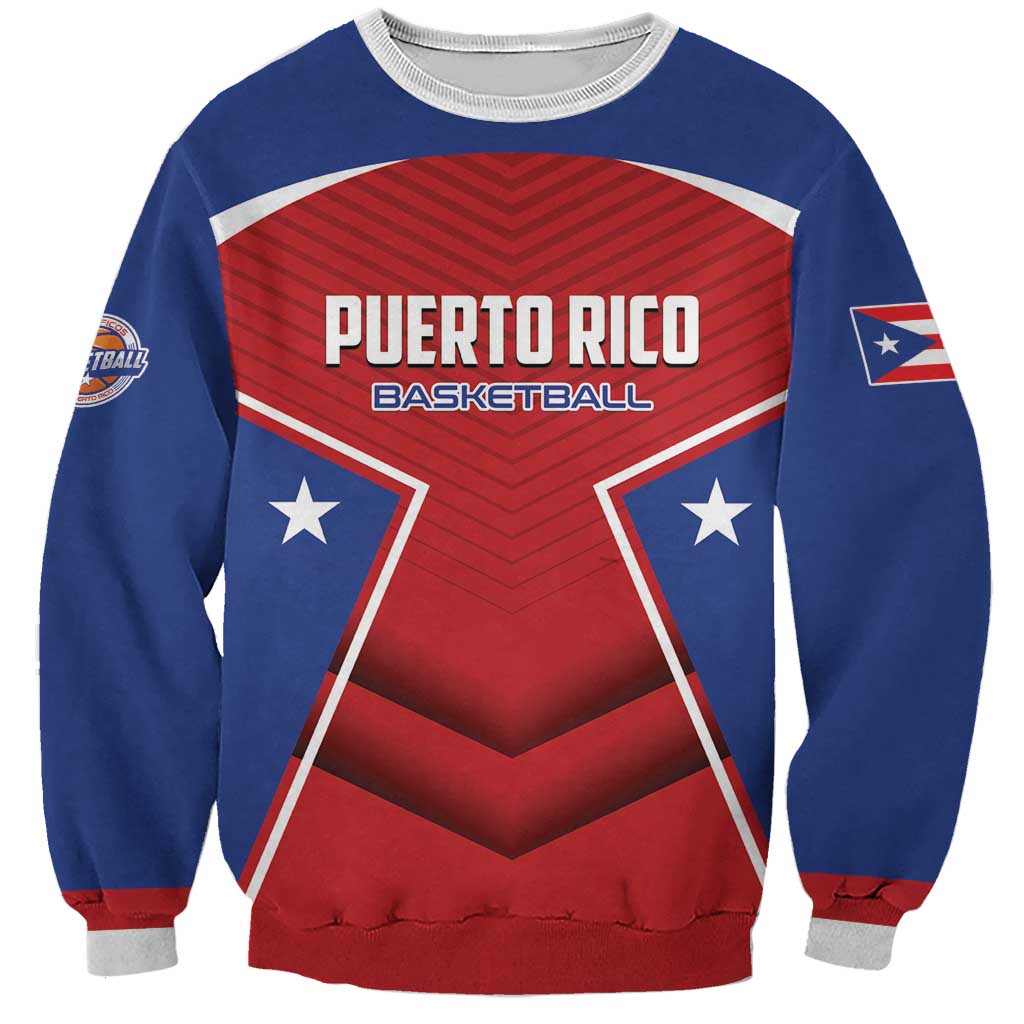 Personalized Puerto Rico Basketball Sweatshirt Magnificos Go Champion