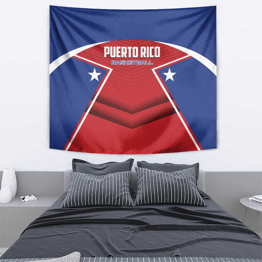 Puerto Rico Basketball Tapestry Magnificos Go Champion