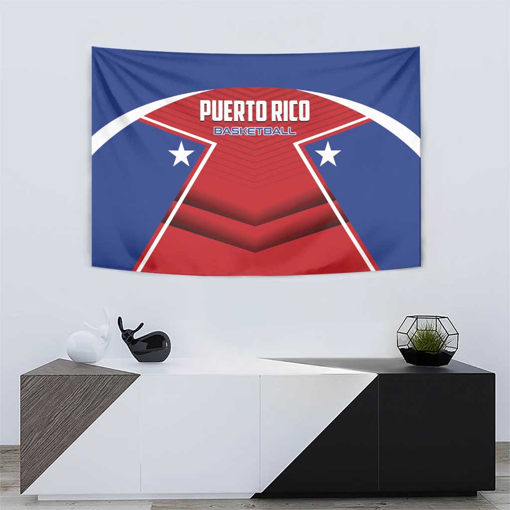 Puerto Rico Basketball Tapestry Magnificos Go Champion