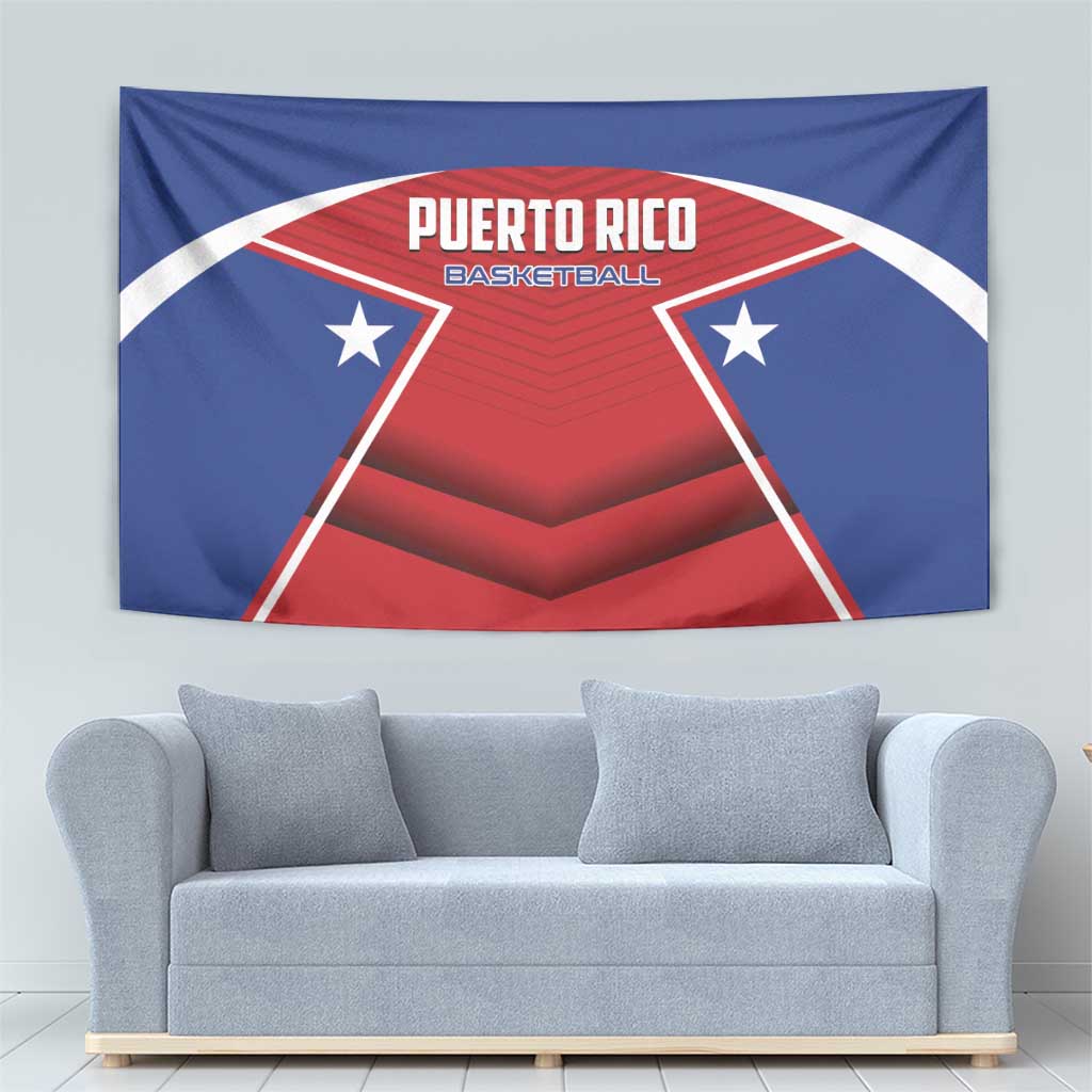 Puerto Rico Basketball Tapestry Magnificos Go Champion