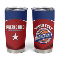 Personalized Puerto Rico Basketball Tumbler Cup Magnificos Go Champion