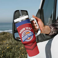 Personalized Puerto Rico Basketball Tumbler With Handle Magnificos Go Champion