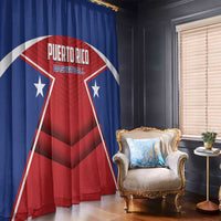 Puerto Rico Basketball Window Curtain Magnificos Go Champion