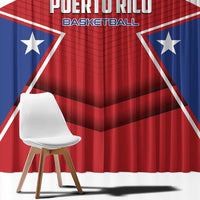 Puerto Rico Basketball Window Curtain Magnificos Go Champion
