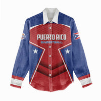 Personalized Puerto Rico Basketball Women Casual Shirt Magnificos Go Champion