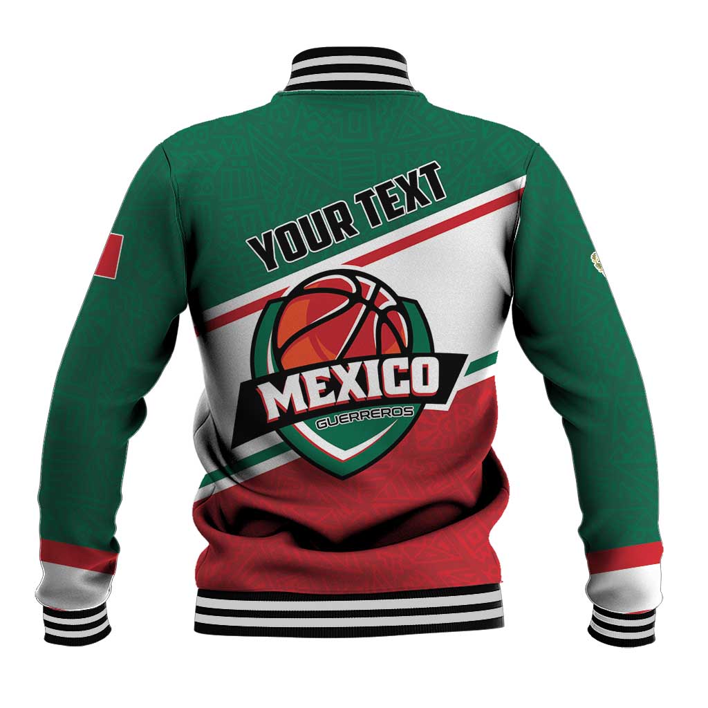 Personalized Mexico Basketball Baseball Jacket Guerreros Go Champion