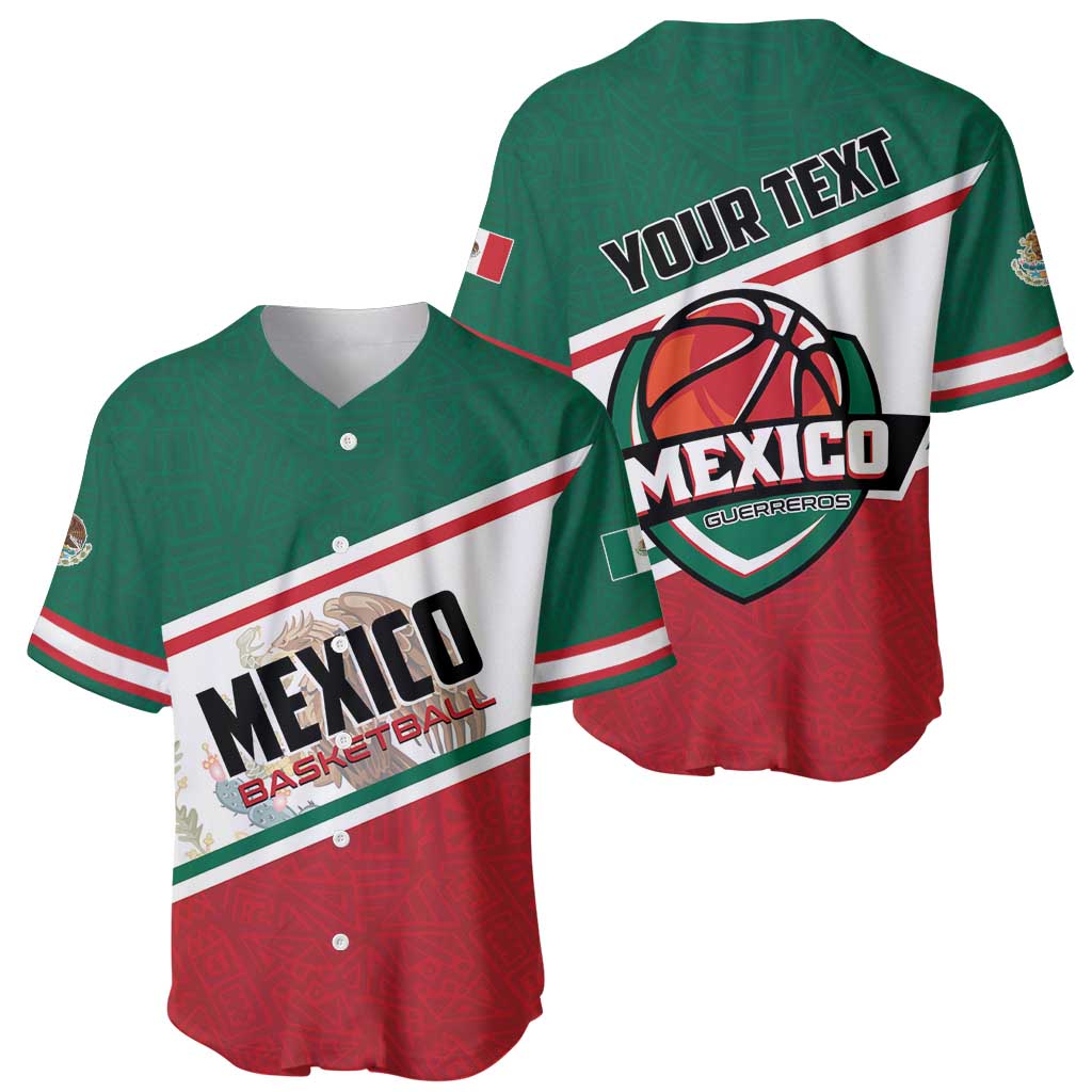 Personalized Mexico Basketball Baseball Jersey Guerreros Go Champion