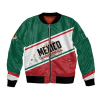 Personalized Mexico Basketball Bomber Jacket Guerreros Go Champion