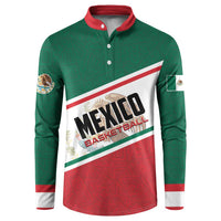 Personalized Mexico Basketball Button Sweatshirt Guerreros Go Champion