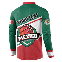 Personalized Mexico Basketball Button Sweatshirt Guerreros Go Champion