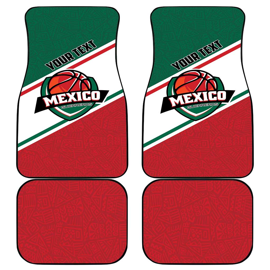 Mexico Basketball Car Mats Guerreros Go Champion