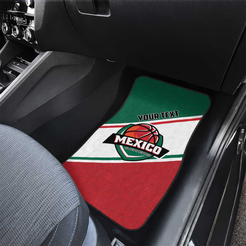 Mexico Basketball Car Mats Guerreros Go Champion