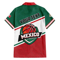 Personalized Mexico Basketball Family Matching Long Sleeve Bodycon Dress and Hawaiian Shirt Guerreros Go Champion