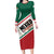 Personalized Mexico Basketball Family Matching Long Sleeve Bodycon Dress and Hawaiian Shirt Guerreros Go Champion