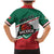 Personalized Mexico Basketball Family Matching Mermaid Dress and Hawaiian Shirt Guerreros Go Champion