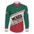 Personalized Mexico Basketball Family Matching Puletasi and Hawaiian Shirt Guerreros Go Champion