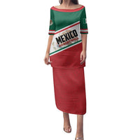 Personalized Mexico Basketball Family Matching Puletasi and Hawaiian Shirt Guerreros Go Champion