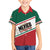 Personalized Mexico Basketball Family Matching Short Sleeve Bodycon Dress and Hawaiian Shirt Guerreros Go Champion