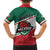 Personalized Mexico Basketball Family Matching Summer Maxi Dress and Hawaiian Shirt Guerreros Go Champion