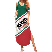 Personalized Mexico Basketball Family Matching Summer Maxi Dress and Hawaiian Shirt Guerreros Go Champion