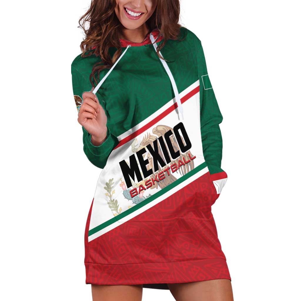 Personalized Mexico Basketball Hoodie Dress Guerreros Go Champion