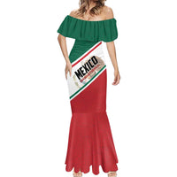 Personalized Mexico Basketball Mermaid Dress Guerreros Go Champion