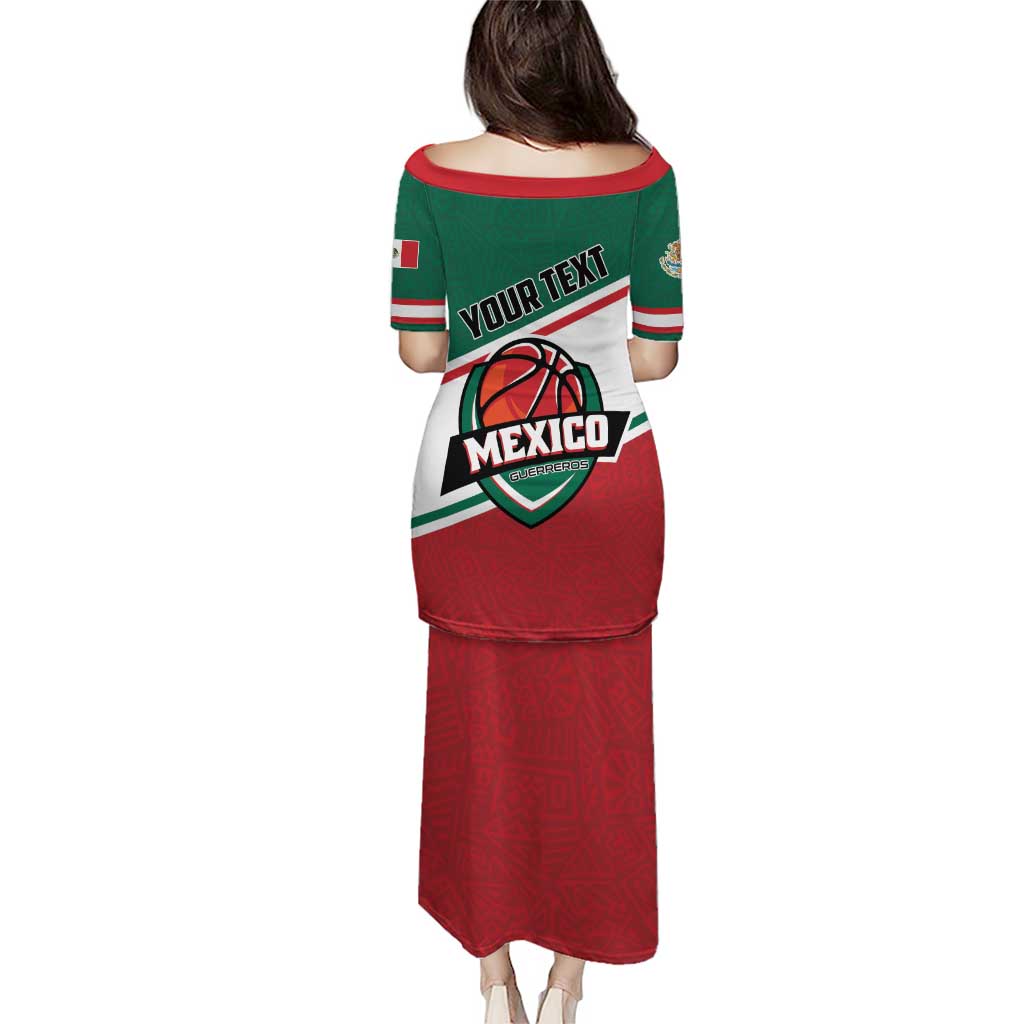 Personalized Mexico Basketball Puletasi Guerreros Go Champion