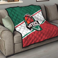 Mexico Basketball Quilt Guerreros Go Champion