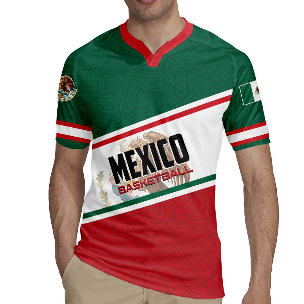 Personalized Mexico Basketball Rugby Jersey Guerreros Go Champion