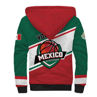 Personalized Mexico Basketball Sherpa Hoodie Guerreros Go Champion