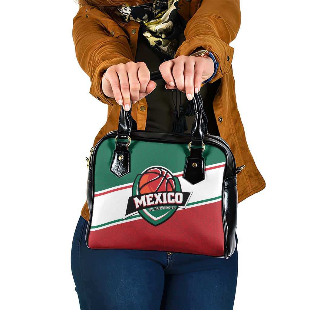 Mexico Basketball Shoulder Handbag Guerreros Go Champion