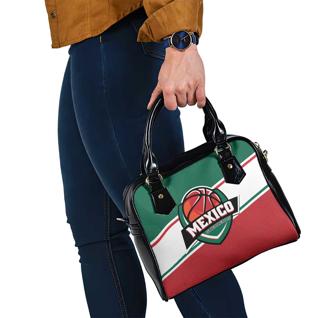 Mexico Basketball Shoulder Handbag Guerreros Go Champion