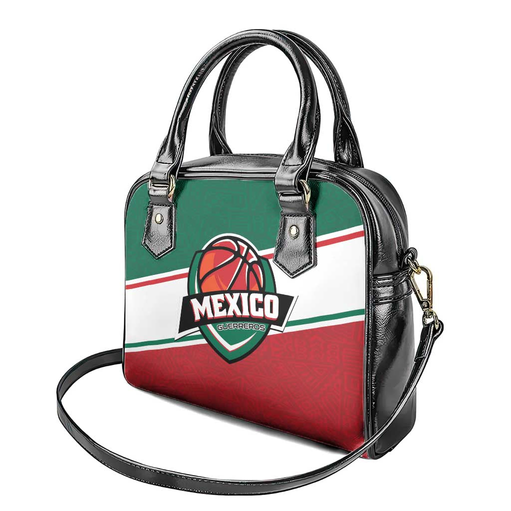 Mexico Basketball Shoulder Handbag Guerreros Go Champion
