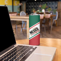 Personalized Mexico Basketball Skinny Tumbler Guerreros Go Champion