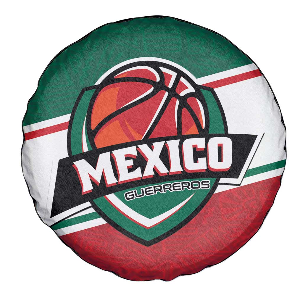 Mexico Basketball Spare Tire Cover Guerreros Go Champion
