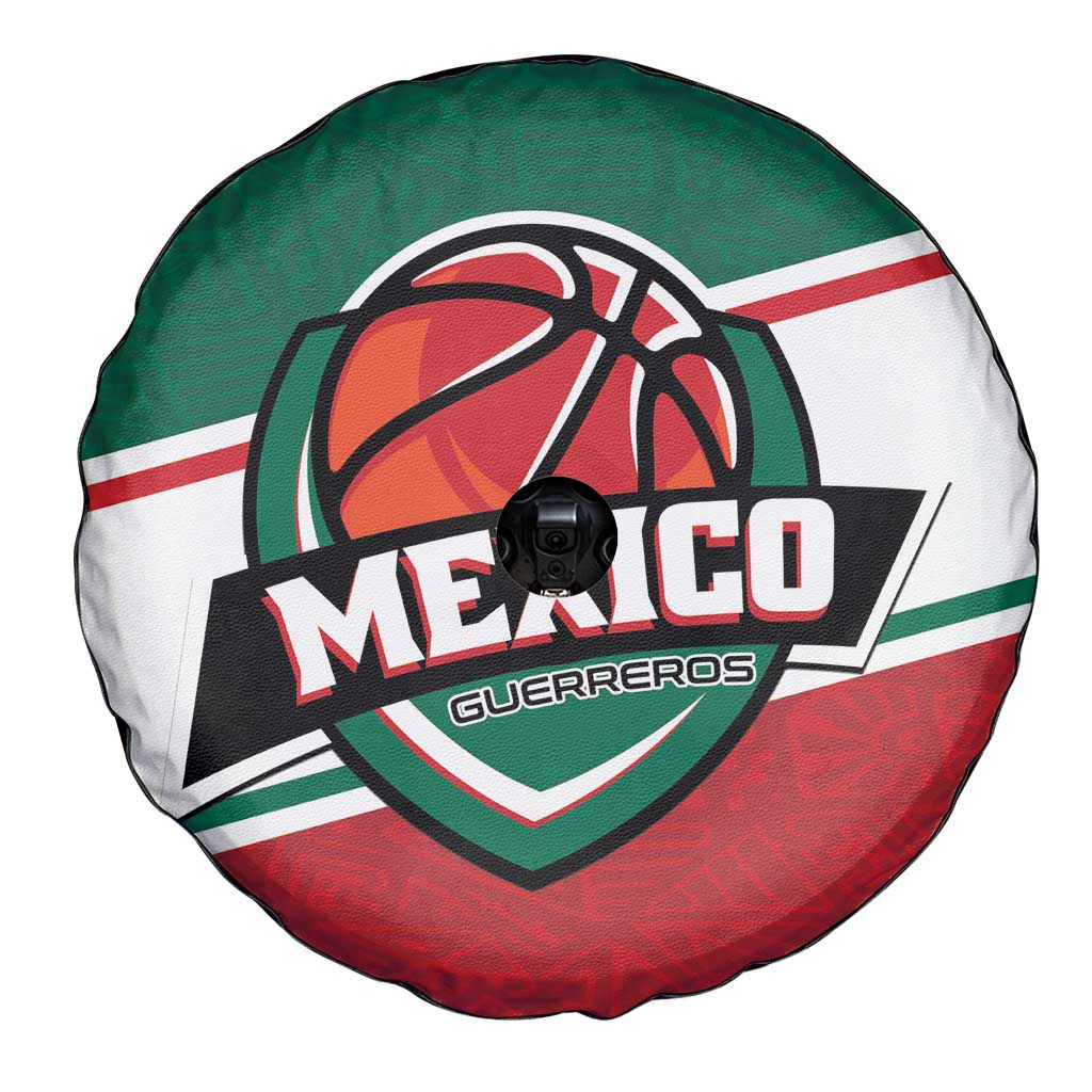 Mexico Basketball Spare Tire Cover Guerreros Go Champion