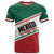 Personalized Mexico Basketball T Shirt Guerreros Go Champion