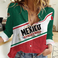 Personalized Mexico Basketball Women Casual Shirt Guerreros Go Champion