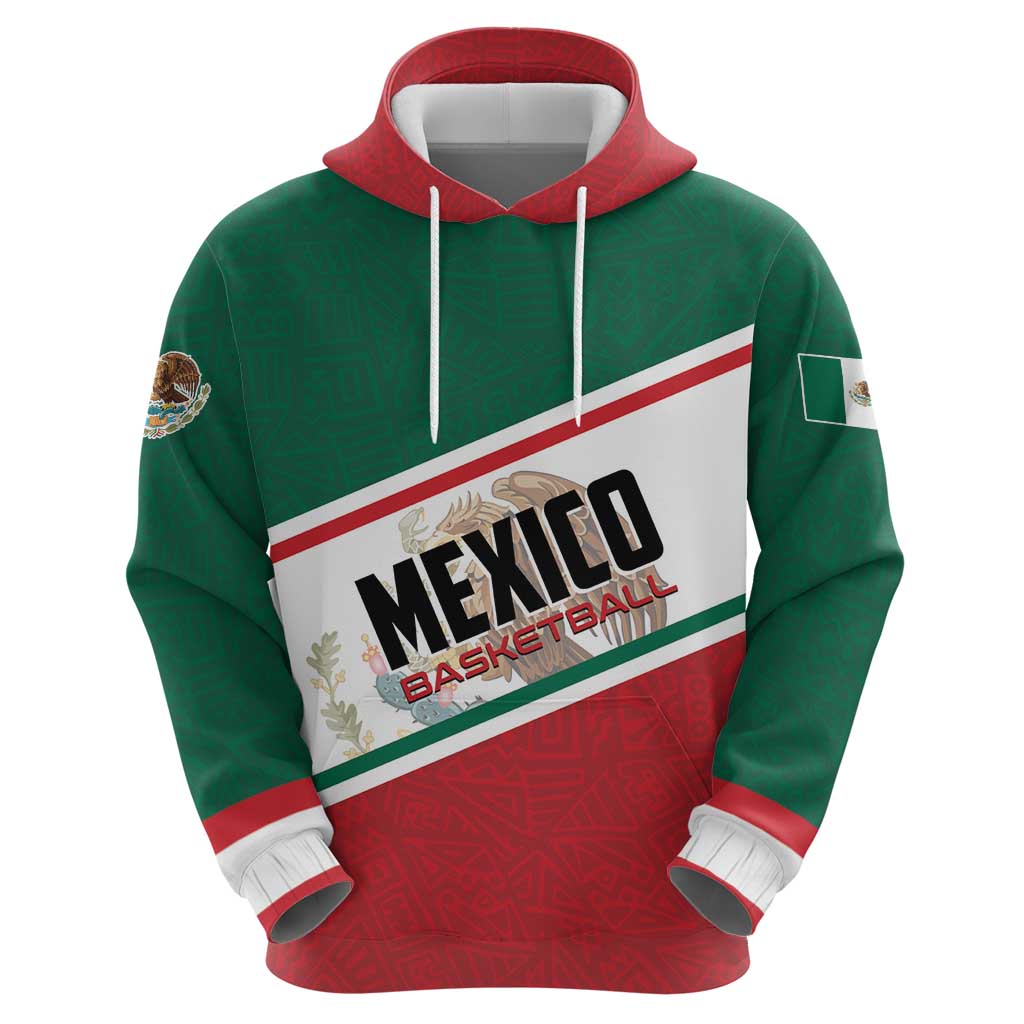 Personalized Mexico Basketball Zip Hoodie Guerreros Go Champion