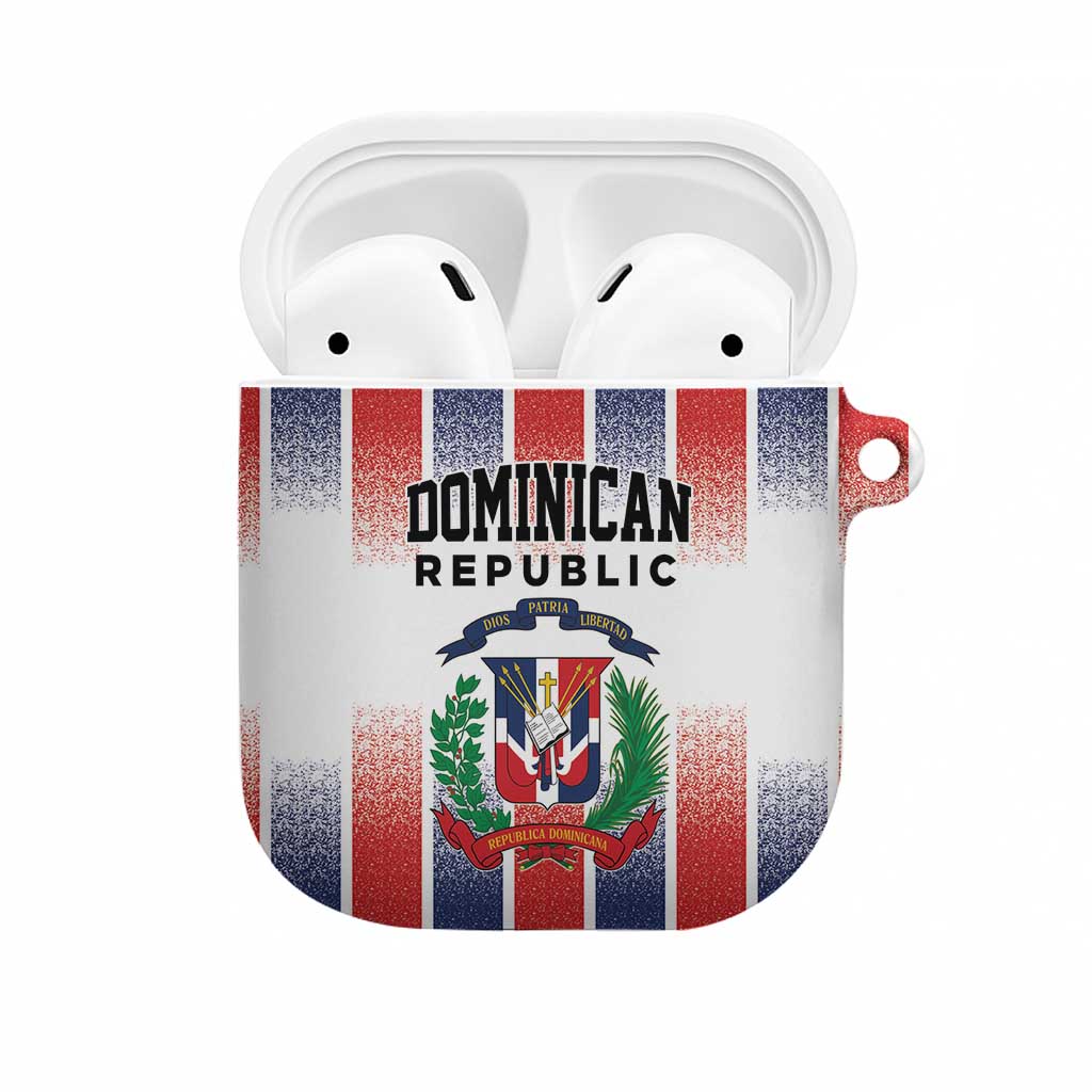 Dominican Republic AirPods Case Stripe Stylized