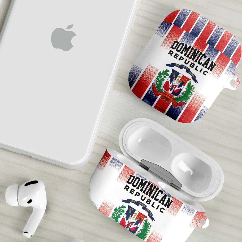 Dominican Republic AirPods Case Stripe Stylized
