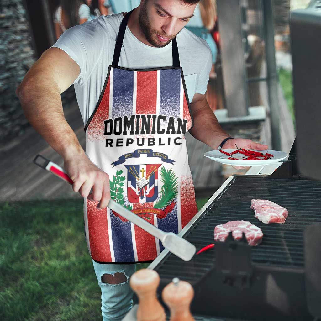 Dominican Republic Apron Stripe Stylized