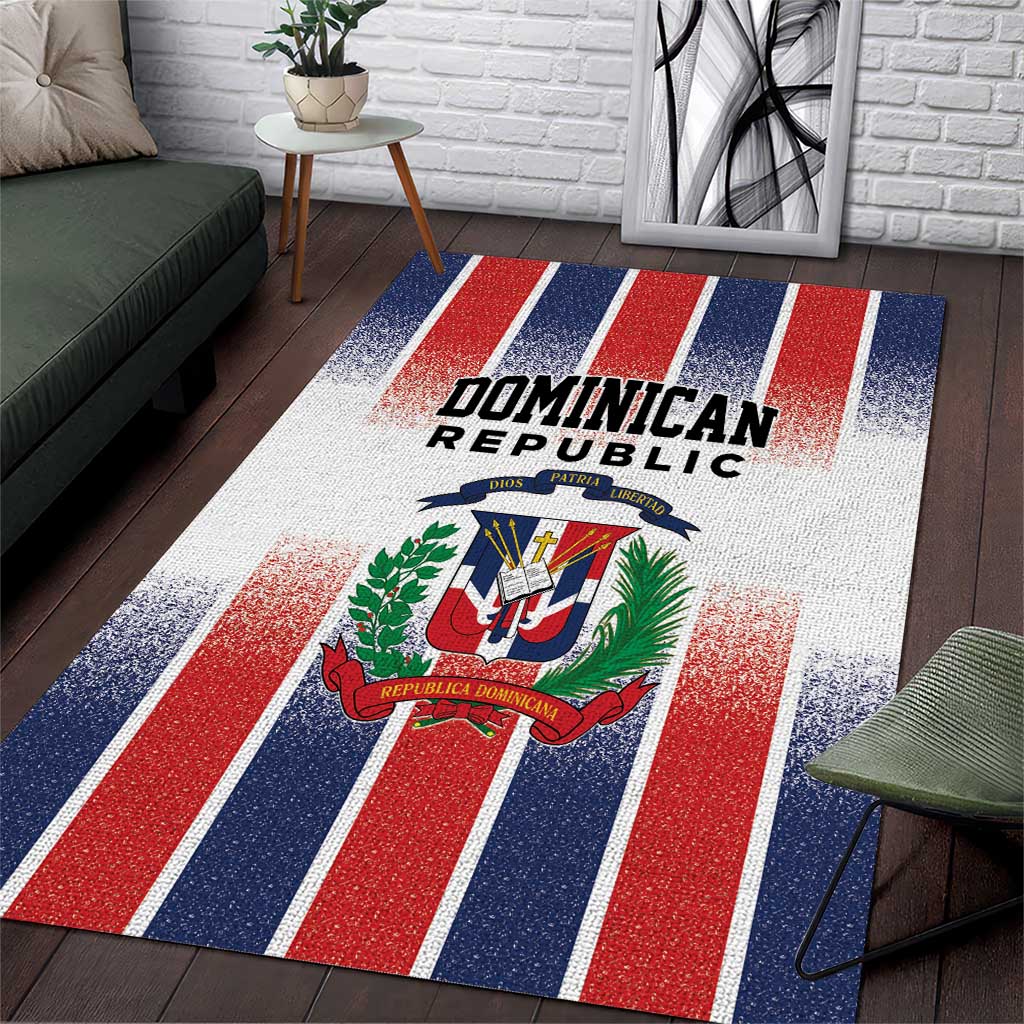 Dominican Republic Area Rug Stripe Stylized