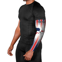 Personalized Dominican Republic Arm Sleeves Stripe Stylized